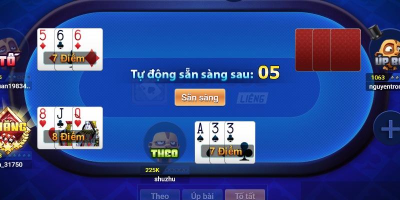 Hướng dẫn tính điểm khi chơi liêng