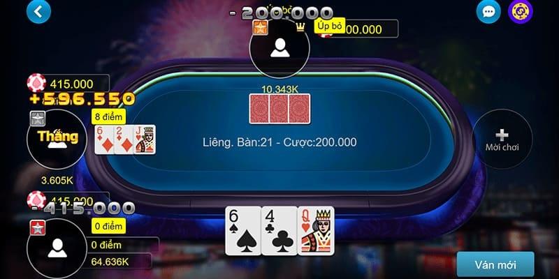 Một số ưu điểm của game bài liêng tại nhà cái