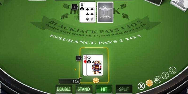 Một số tình huống hay gặp khi chơi Blackjack