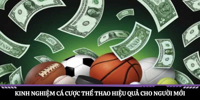 Kinh nghiệm cá cược thể thao hiệu quả cho người mới