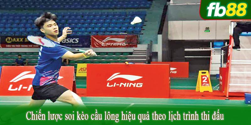 Chiến lược soi kèo cầu lông hiệu quả theo lịch trình thi đấu