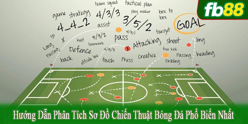 phân tích sơ đồ chiến thuật bóng đá phổ biến