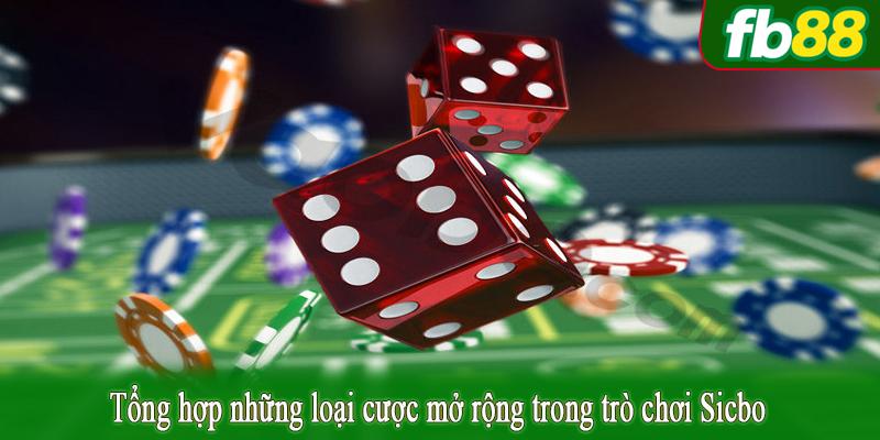 Tổng hợp những loại cược mở rộng trong trò chơi Sicbo