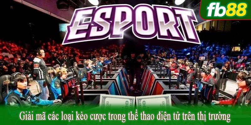 Giải mã các loại kèo cược trong thể thao điện tử trên thị trường