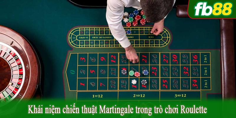 Khái niệm chiến thuật Martingale trong trò chơi Roulette
